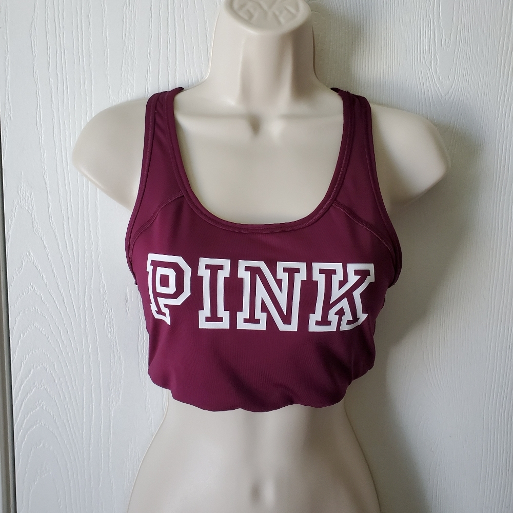 Pink Victoria's Secret Ultimate Unlined Sports Bra